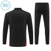 AC Milan Niño Sudadera De Entrenamiento 1/4-Zip 2024-25 Negra